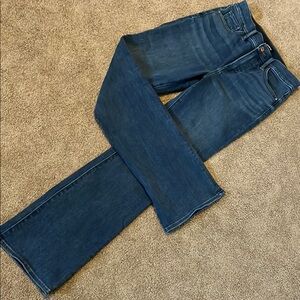 Express women’s bootcut jeans.